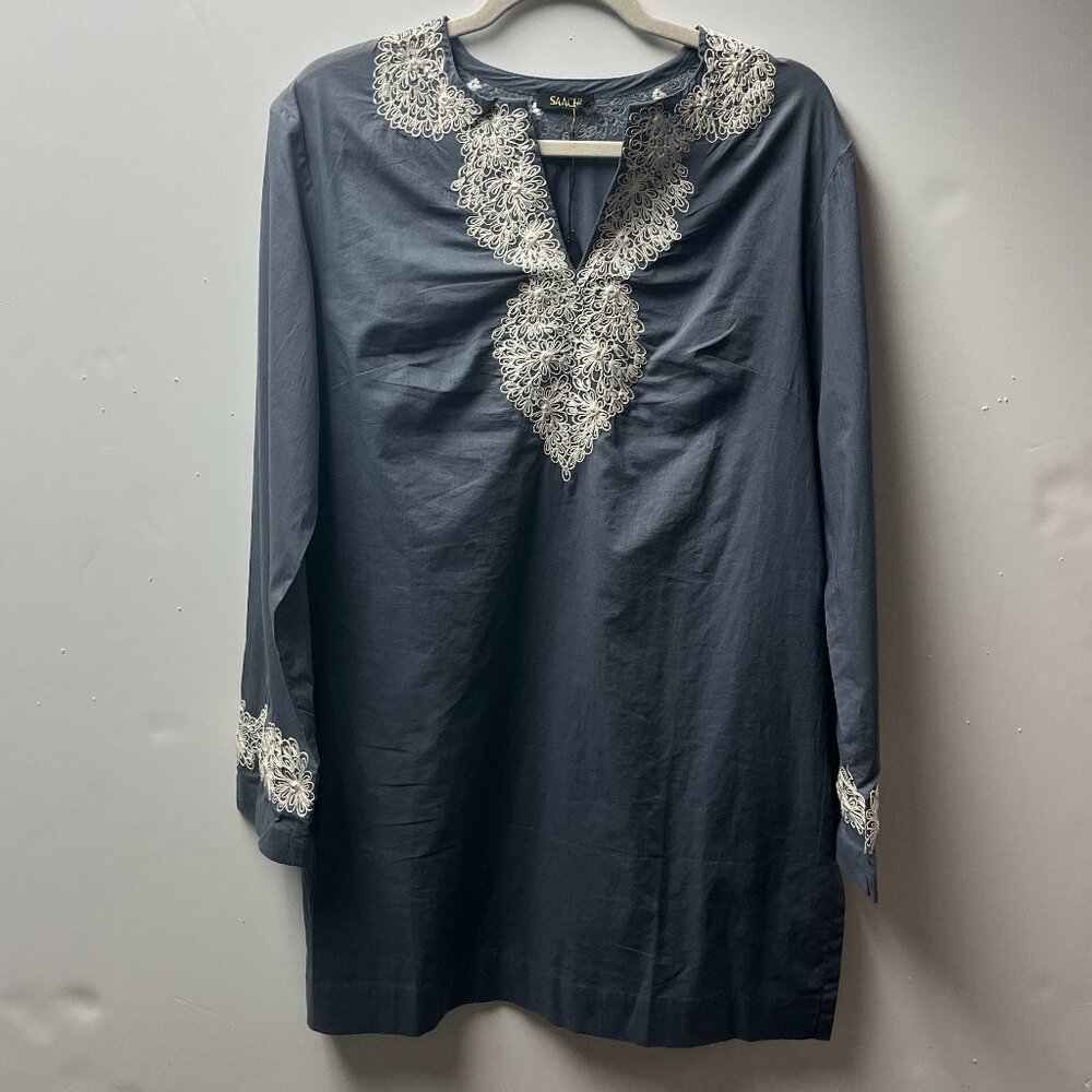 SAACHI Grey Ivory Tunic